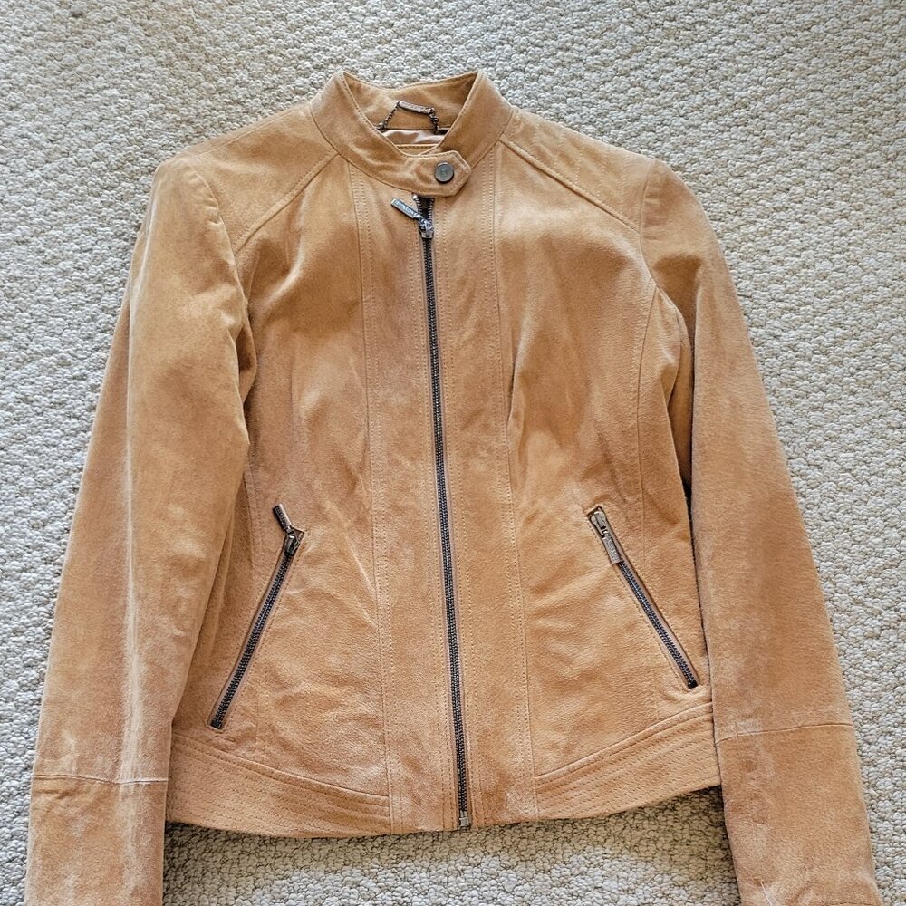 NWOT Bernardo Genuine Leather Jacket XS